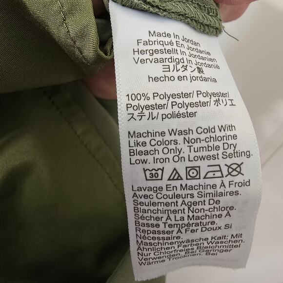 J. Crew Black Wide Leg Pants Pull On Full Length Elastic Waist Size 14 - Picture 8 of 8